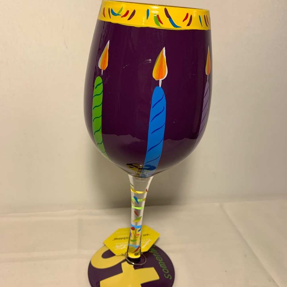 NIB Lolita “40 Something” Wine Glass (FIRM) - Picture 5 of 7